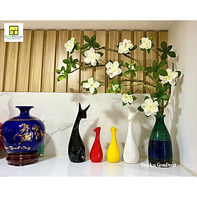 Mua Hoa đỗ quyên giả hoa lụa đẹp trang trí siêu cao cấp