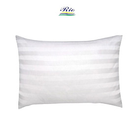 Mua Vỏ Gối Cotton Khách Sạn Trắng Sọc Riotex Đủ Kích Thước