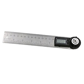 200mm Digital Electronic Angle Finder Goniometer Measuring Tool Gauge Ruler