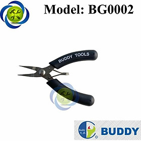 Kìm nhọn Buddy BG0002 loại 4inch cán đen mũi thẳng