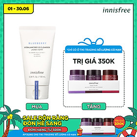 Sữa Rửa Mặt Từ Blueberry Innisfree Blueberry Rebalancing 5.5 Cleanser 100ml - 131171581