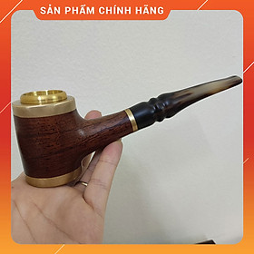 Tẩu Bắt Tóp Cigar Điếu Cuối Cán Sừng Đế Đứng TS10 Ring Size 42-60 - Hàng Thủ Công Cao Cấp