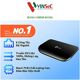 Switch 5 Cổng Gigabit Desktop TP-LINK TL-SG1005D - Hàng Chính Hãng