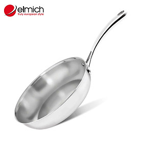 Chảo inox nguyên khối Elmich Trimax EL 3739 Max size 26cm - Hàng chính hãng