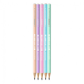 Combo 5 Cây Bút Chì Gỗ Stabilo Schwan Pastel PC421-C5