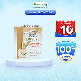 Thuốc nhỏ mắt cấp ẩm V.Rohto Dryeye dành cho mắt khô, mệt mỏi (13ml)