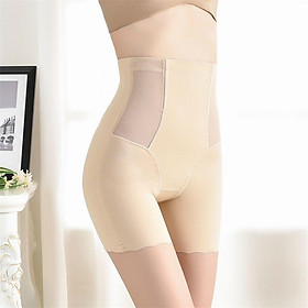 Quần lót gen bụng chất su lạnh có thanh nẹp định hình eo chống cuộn cao cấp - quần lót tàng hình