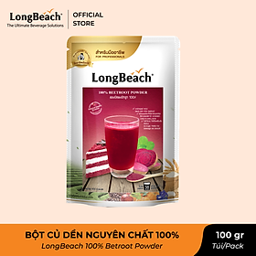 Bột Củ Dền Nguyên Chất 100% - LongBeach 100% Beetroot Powder 100 g