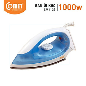 Bàn ủi khô 1000W Comet CM1126 hàng chính hãng