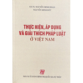 Thực hiện,áp dụng và giải thích pháp luật ở Việt Nam