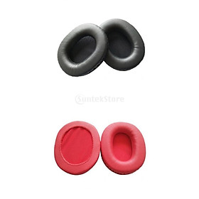 2 Pairs Earpads Ear Pads for Edifier W800BT Headphone Headset Black Red