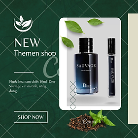Nước hoa nam D. i o r S.auvage EDP chiết 10ml
