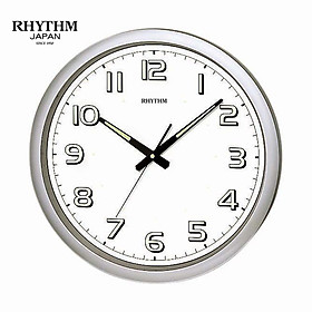 Mua Đồng hồ treo tường Nhật Bản RHYTHM CMG805NR19  Kt 42.0 x 4.0cm  1.4kg Vỏ nhựa. Dùng Pin.