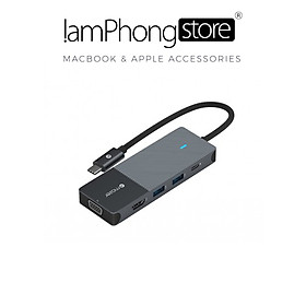 Mua Cổng Chuyển Đổi Mazer Multimedia Pro Hub 8-in-1 USB-C - Hàng Chính Hãng