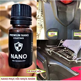 Mua CHAI DUNG DỊCH NANO ĐÁNH BÓNG PHỤC HỒI LÀM MỚI NHỰA NHÁM XE MÁY ÔTÔ NHƯ MỚI HÀNG CHUẨN