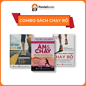 Sách PANDABOOKS combo 3 cuốn Tập chạy không khó+Ăn & chạy+Cuộc cách mạng