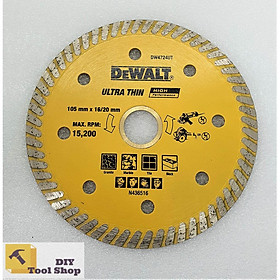 Mua Đĩa Cắt Gạch Ultra Thin 105X16/20X7mm DEWALT DW4724UT-B1 - Chính Hãng - SKU DW4724UT