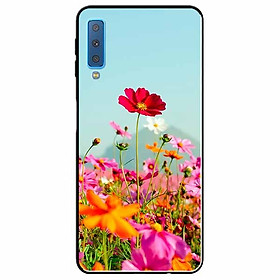 Ốp lưng dành cho Samsung A7 2018 mẫu Vườn Hoa Ban Mai