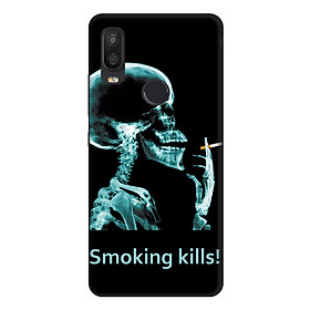 Ốp lưng điện thoại VSmart Active 1 hình Smoking Kills - Hàng chính hãng