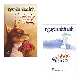 Download sách Combo Truyện Nguyễn Nhật Ánh: Con Chó Nhỏ Mang Giỏ Hoa Hồng + Ngồi Khóc Trên Cây Tặng cuốn rèn luyện kỹ năng cho bé