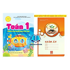 Sách - Toán 1 - Tập 1 Dành cho buổi học thứ hai (Bộ Chân trời sáng tạo)