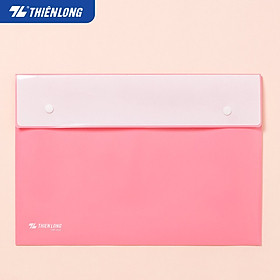 Bìa Nút Thiên Long F4 CBF-003 Hồng Pastel