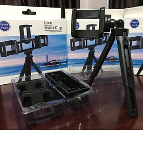 Mua Gậy Tripod Mini MT01 Thế Hệ Mới  3 Kẹp Điện Thoại