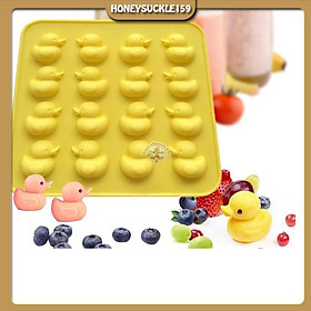 Mua Khuôn Silicon 4D Đổ Socola/Thạch/Đá/Kẹochipchip/Pudding Hình 16 Vịt Vàng