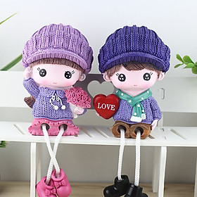 bộ tượng trang trí bàn học bàn làm việc phòng khách làm quà tặng