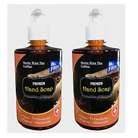 Combo 2 chai nước rửa tay Hand Soap Hương Cafe 500ml/chai