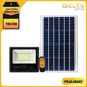 Mua Đèn led pha năng lượng mặt trời Gelta FLE150B