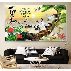 Mua Tranh treo tường tri ân thầy cô tranh tặng thầy cô 20-11 tặng kèm đinh 3 chân