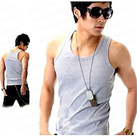 Combo 3 áo 3 lỗ nam màu xám trắng 100% cotton