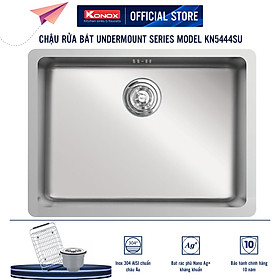 Mua Chậu rửa bat Konox  Undermount Series  Model KN5444SU  Inox 304AISI tiêu chuẩn châu Âu  540x440x225(mm)  Hàng chính hãng