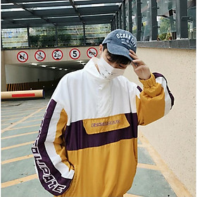 Áo khoác dù phối màu consolidate Mã: NK1424 - VÀNG