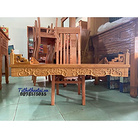 Mua Bàn thờ treo tường Triện ngang 107cm mẫu mới - Gỗ Gõ Đỏ
