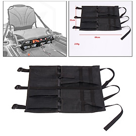 Kayak Mesh Bag Durable Black Nylon Marine Boat Gear Accessories Beer Storage Mesh Bag for Marine Boat Hold Pouch Organizer Accessories