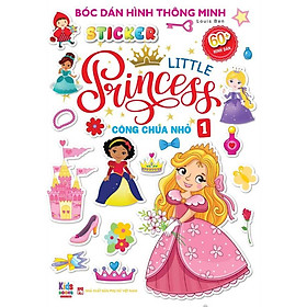 Sticker Bóc Dán Hình Thông Minh - Little Princess - Công Chúa Nhỏ 1
