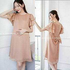 Váy bầu suông đẹp thời trang 2NANA đầm bầu mùa hè thiết kế
