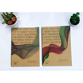 Tập Vẽ Cao Cấp Sketch Book  - Mẫu Màu Sản Phẩm Sẽ Được Giao Ngẫu Nhiên