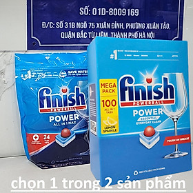 Viên rửa bát Finish All in one 120 viên/ hộp