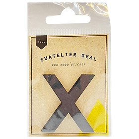 Ký Tự Gỗ Suatelier 1724 - Chữ X