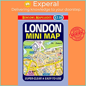Sách - London Mini Map by Bensons Mapguides (UK edition, paperback)