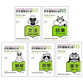 Combo 5 Quyển Sách Luyện Thi Năng Lực Nhật Ngữ N3