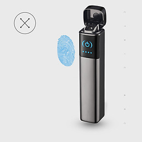 Hột Quẹt Bật Lửa Sạc Điện USB 2 Tia Lửa Điện, Cảm Ứng Vân Tay FOCUS 029 Sang Trọng (màu ngẫu nhiên)
