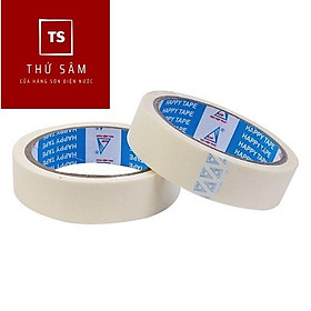  Băng dính giấy bản 2F5 hàng dầy 12 cuộn