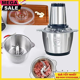 Mua Máy Xay Thịt 4 Lưỡi - Dung Tích 2 Lít - Công Suất 300W - Giao Hàng Toàn Quốc