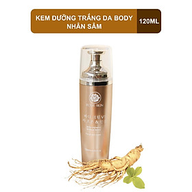 Kem Dưỡng Trắng Da Toàn Thân Cấp Tốc Chiết Xuất Nhân Sâm Cao Cấp Body Cream V1 Intense White 120ml