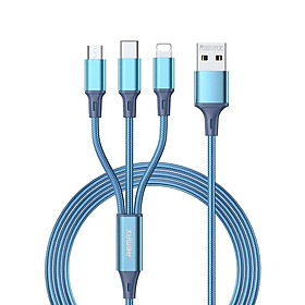 Mua Cáp sạc đa năng Remax 3in1 RC-189 - Hàng Chính Hãng