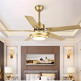 Mua Quạt Trần Đèn giá mềm QTD505  quạt trần trên nhà tô điểm Phòng Khách Động Cơ DC Siêu tiết kiệm ngân sách và chi phí Điện